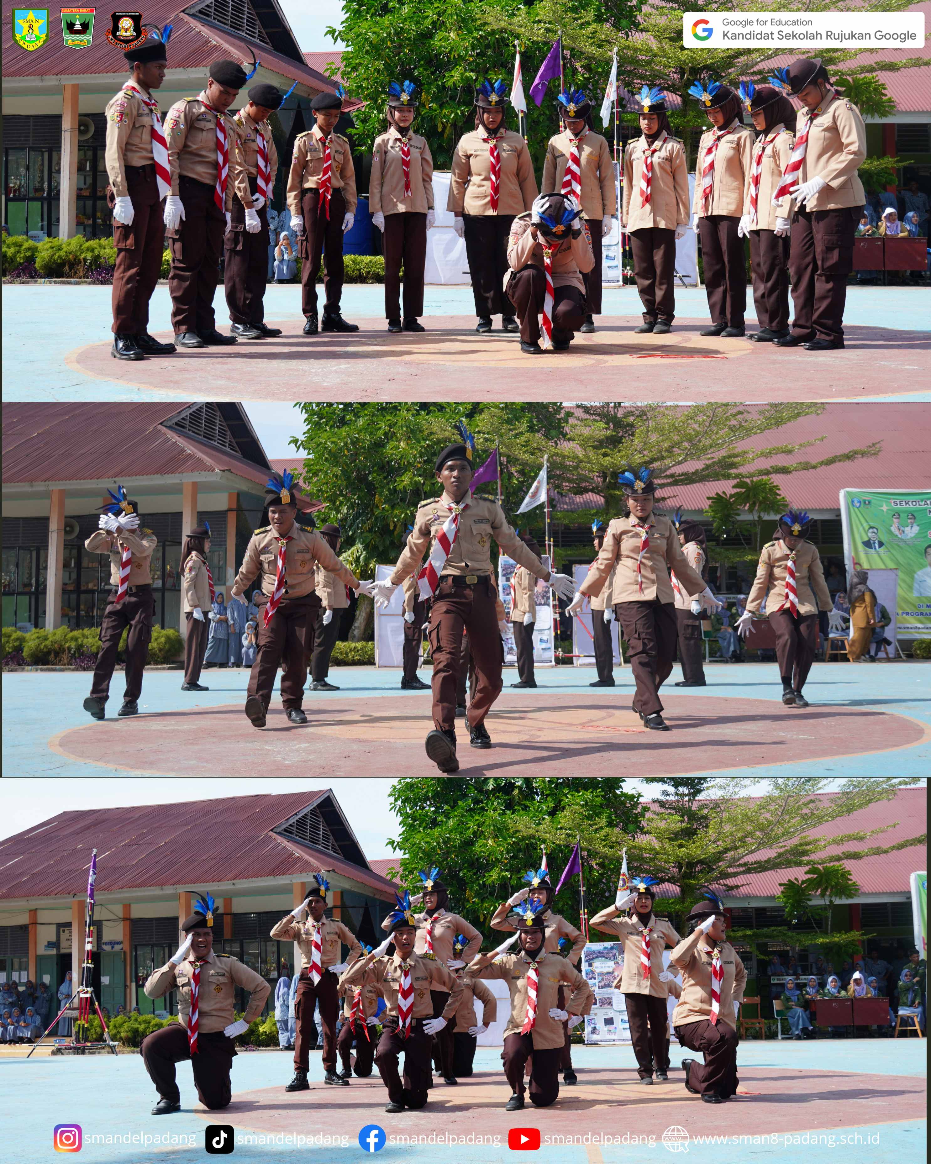 Parade Ekskul SMAN 8 Padang